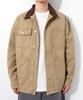 Qt8 Garments Rg Washed Work Chore Jacket (Beige)