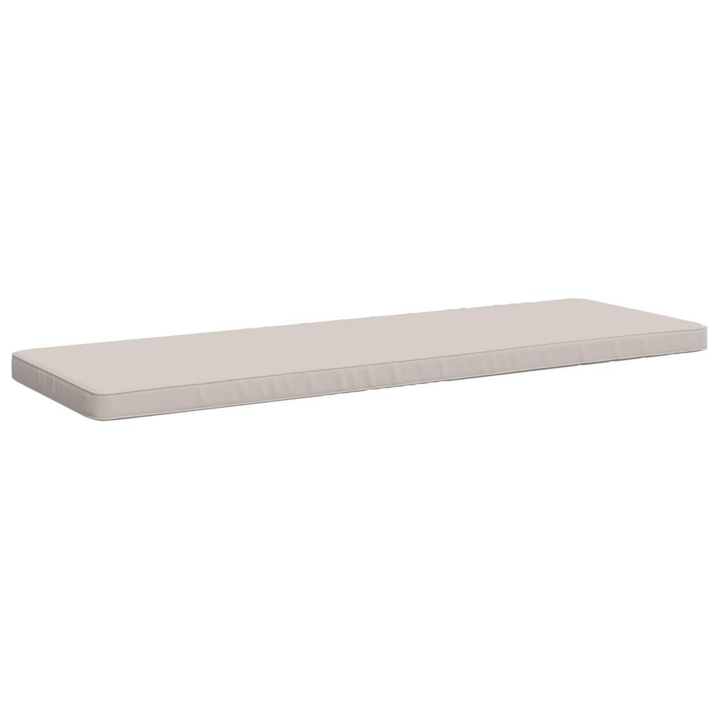 1 piece Bench Cushion VUGHT 100percent Polyester White