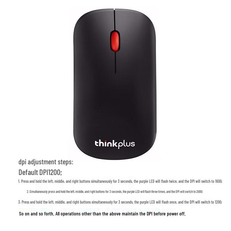 

Lenovo ThinkPlus Bluetooth Mouse