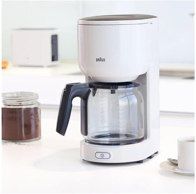 Кофеварка Braun KF 3120 WH PurEase