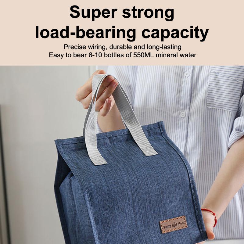 Lunch Bag For Women & Men Adult Insulated Lunch Box, Small Leakproof Cooler Food Lunch Containers Reusable High Capacity