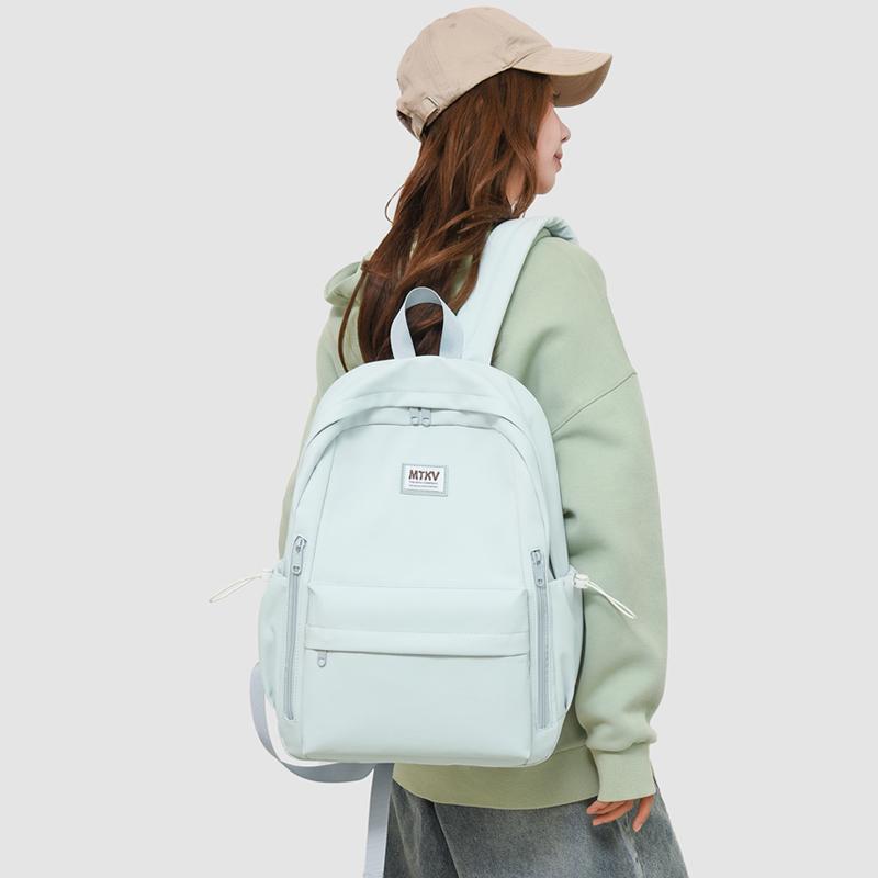 Campus Backpack Student School Bag Women's Large Capacity Backpack