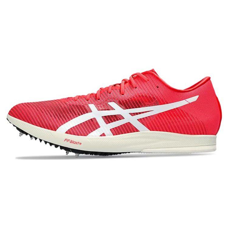 Asics Cosmoracer LD 3 Round Toe Lace-Up Durable Breathable Low-Top Casual Running Shoes Men Sneaker Red White 1093A196-702