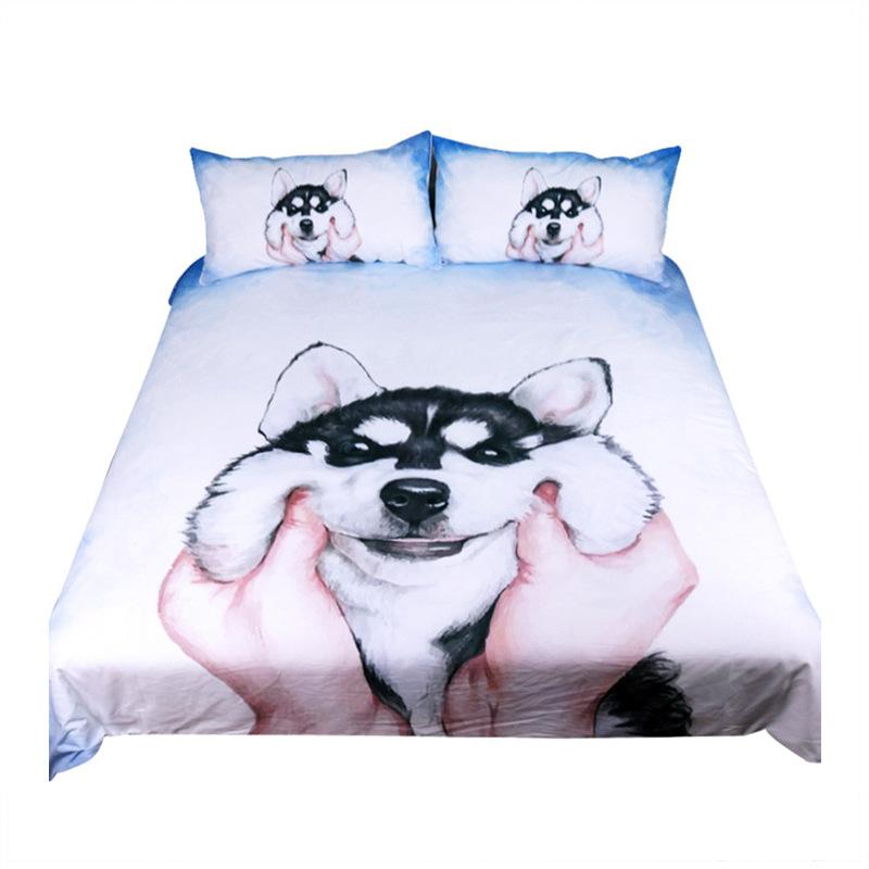 Bed Linens Customized High-quality Bed Set 3d Bedding Dachshund Bedroom Comforter Set Cute Nimal Kids Bedding Comforter Sets