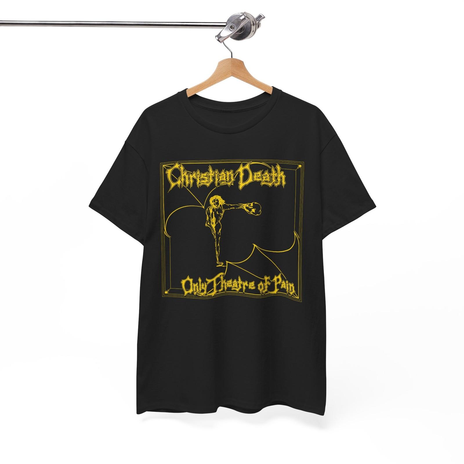 Christian Death Only Theatre of Pain Rozz Williams T-shirt, Unisex Tee XXL