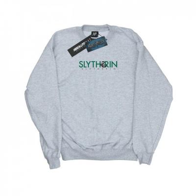 Womens/Ladies Slytherin Text Sweatshirt