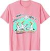 Funny Bird Playing Volleyball Design Funny Bird Play Unisex T-Shirt