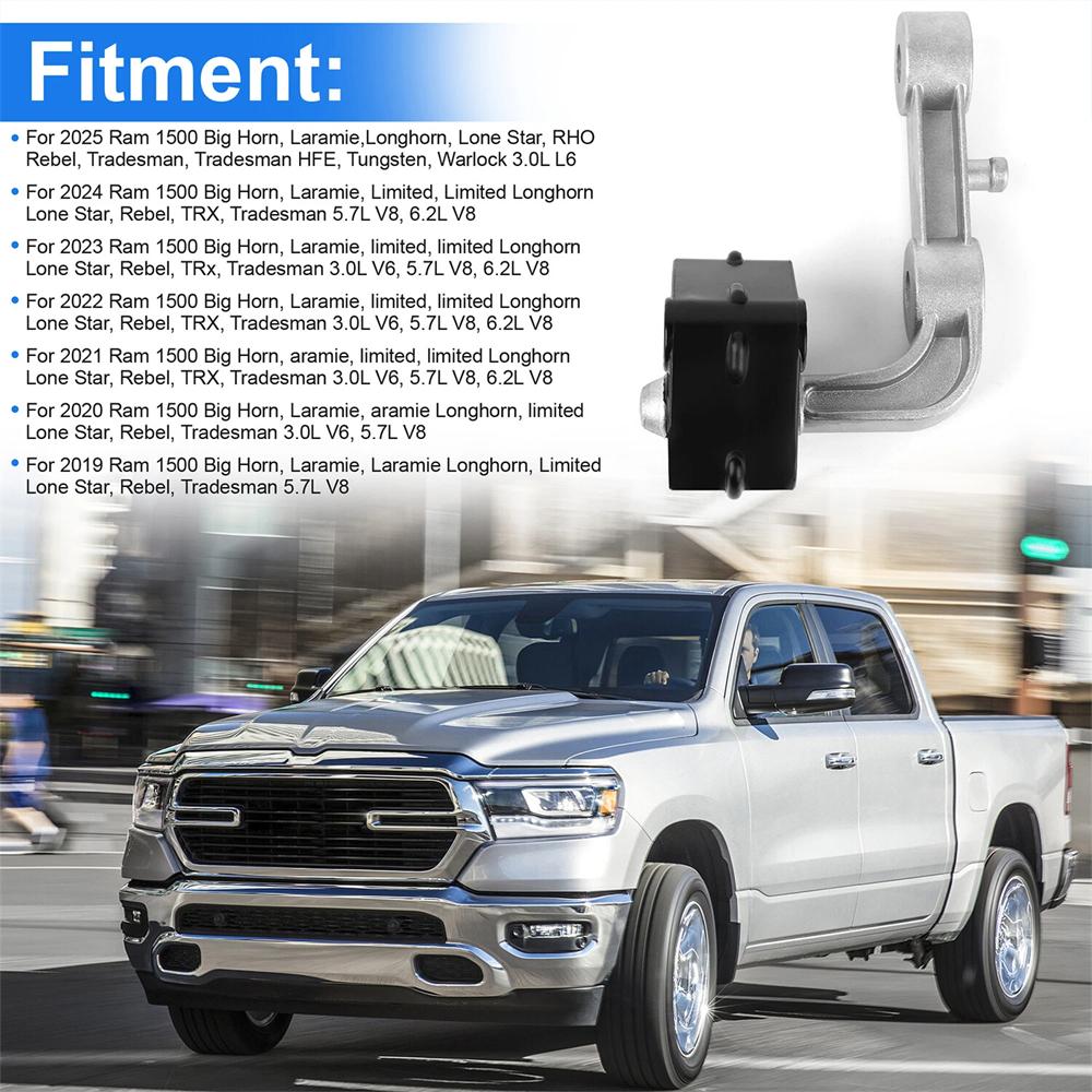 Kipufogódob tartó szigetelő készlet Ram 1500 2019-2025 68275662AB 68275662AA