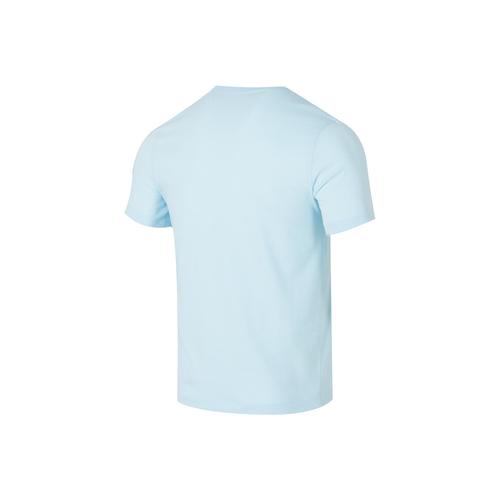 Nike Men's Fashionable Comfortable Breathable Short-Sleeve T-Shirt in Light Blue