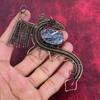 Shungite rough pendant copper wire wrapped handmade pendant gemstone pendant copper jewelry dragon pendant gifts for her birthstone jewelry