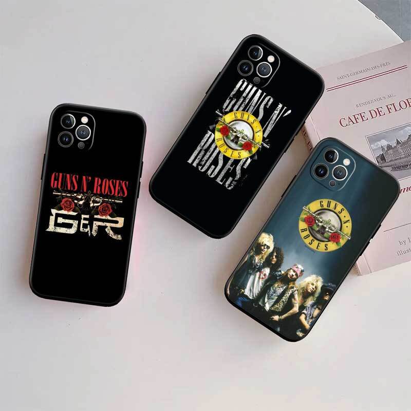 G-guns R-roses Phone Case for Motorola Edge 60 60s 70 G86 G56 G54 E14 G04S G45 G54 G64 X30 X40 X50 S30 S50 Pro Power Tylus
