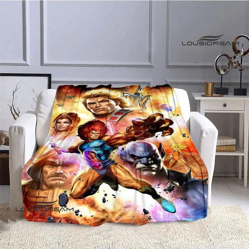 Anime Universe Master HE-MAN Printed Blanket Children Warm Beautiful Blanket Home Travel Essential Blanket Birthday Gift