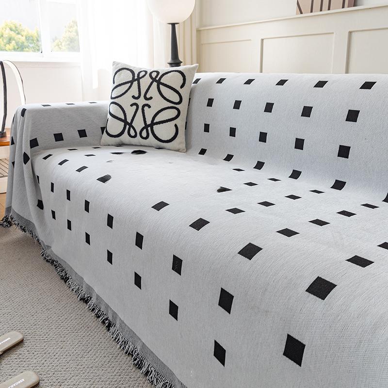 

Полотенце для дивана с защитой от кошек, универсальная подушка, простой современный чехол для дивана, универсальный чехол для дивана Four Seasons, стиль Ins, ткань для чехла на спинку 180*130cm