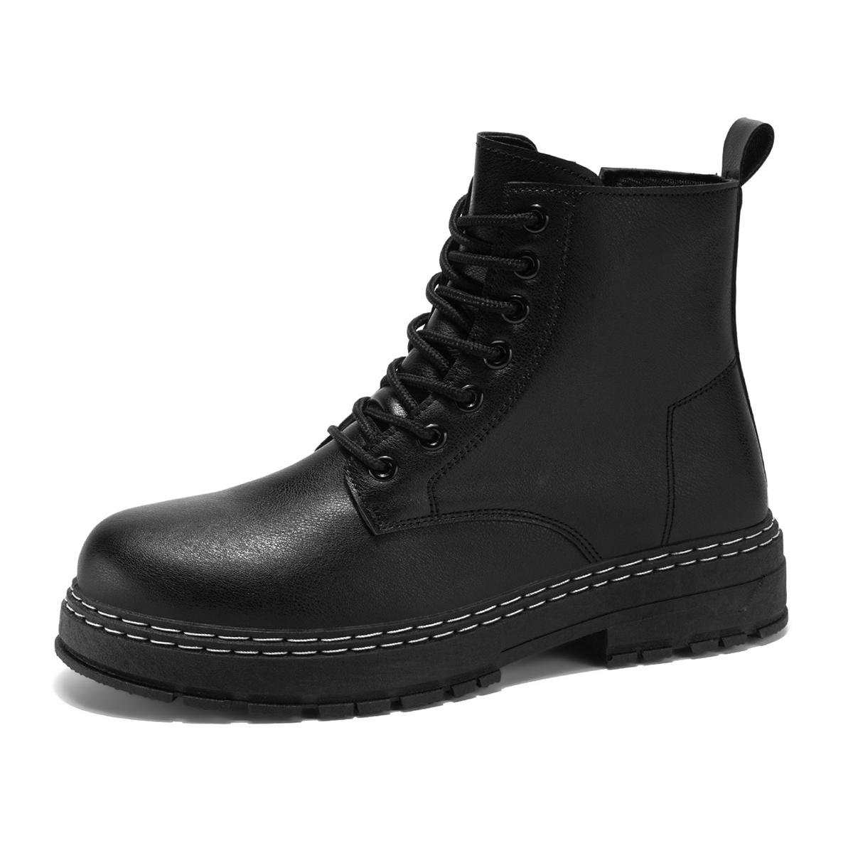 

Men s high top denim boots, casual sports shoes, trendy and fashiable men s boots 39 чёрный