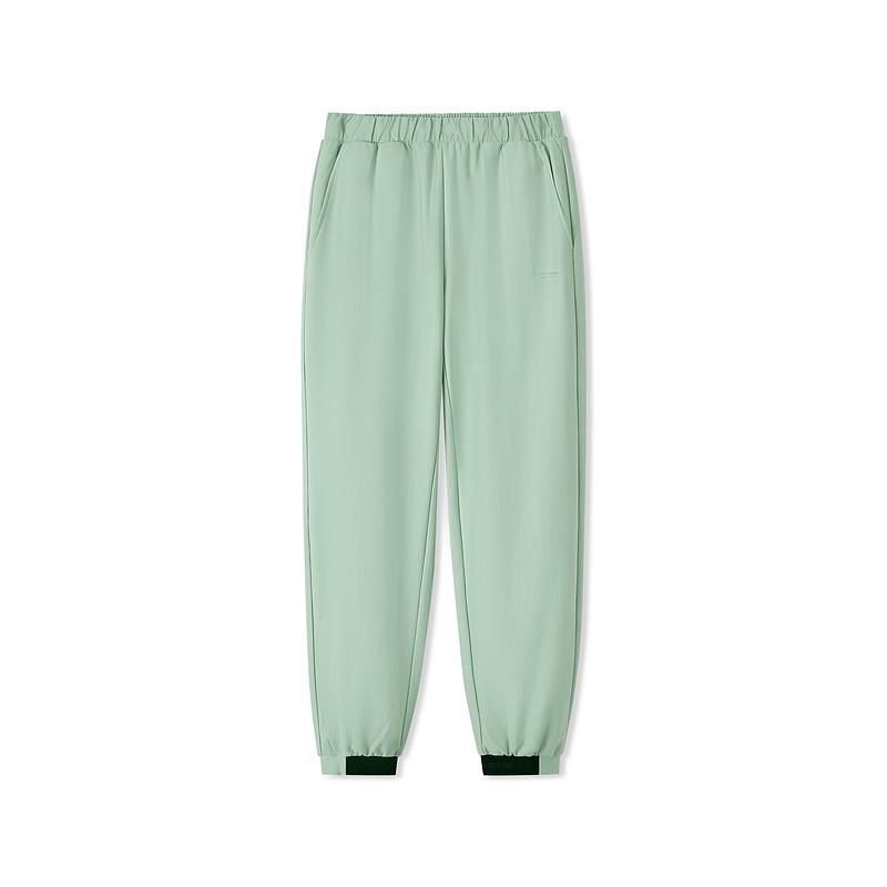 Skechers Casual Fashion Versatile Tapered Knit Sports Pants Women bottoms Ice-Green L225W064-05F3 0