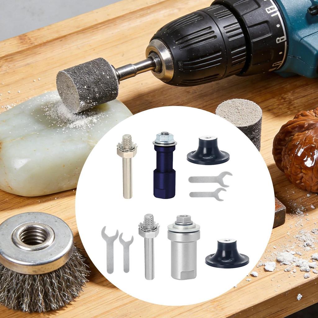Connecting Rod Kit,Maintenance Repair Easy To Install Conversion Angle Grinding Adapter Adaptor Electric Drill Part for Cleaning