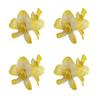 4Pcs Tropical Hibiscus Hair Clip Bohomian Floral Claw Clip for Women Girls Beach Party Accessories Practical Hairpin