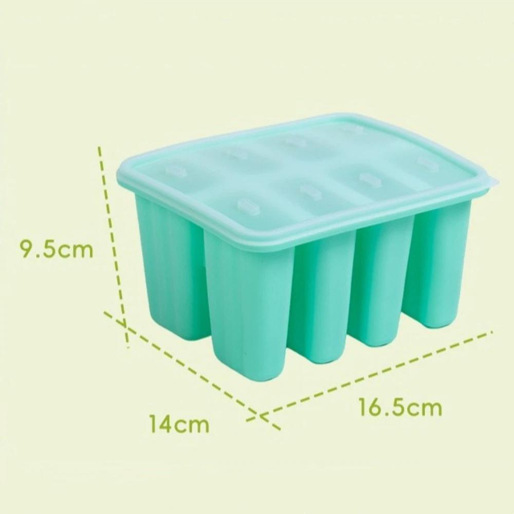 Creative Design Homemade Ice Box DIY Popsicle Mold Cube Tray Ice Cream Popsicle Mold Kitchen Use
