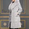 Faux Fur Coat Long Sleeve Thick Winter Plush Autumn Turn Down Collar Office