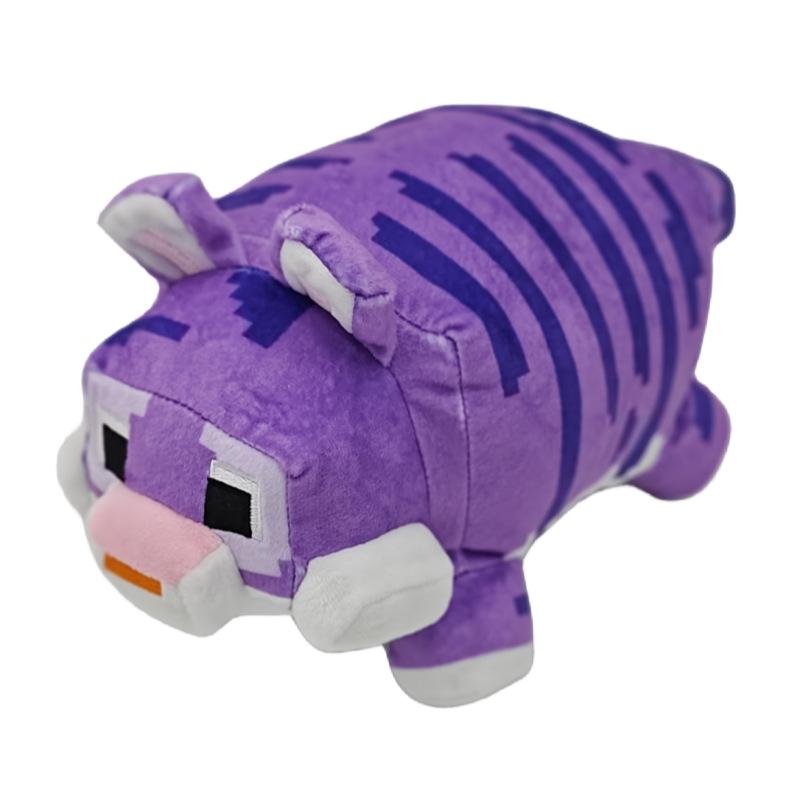 Minecraft Plush Toy Set: Iron Golem, Creeper, Zombie, Fox, Panda
