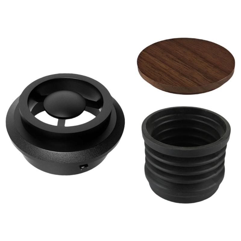 Portable Coffee Grinder Bean Bin Silicone Replacement Powder Hoppers for Outdoor or Home and Office Coffee Brewing