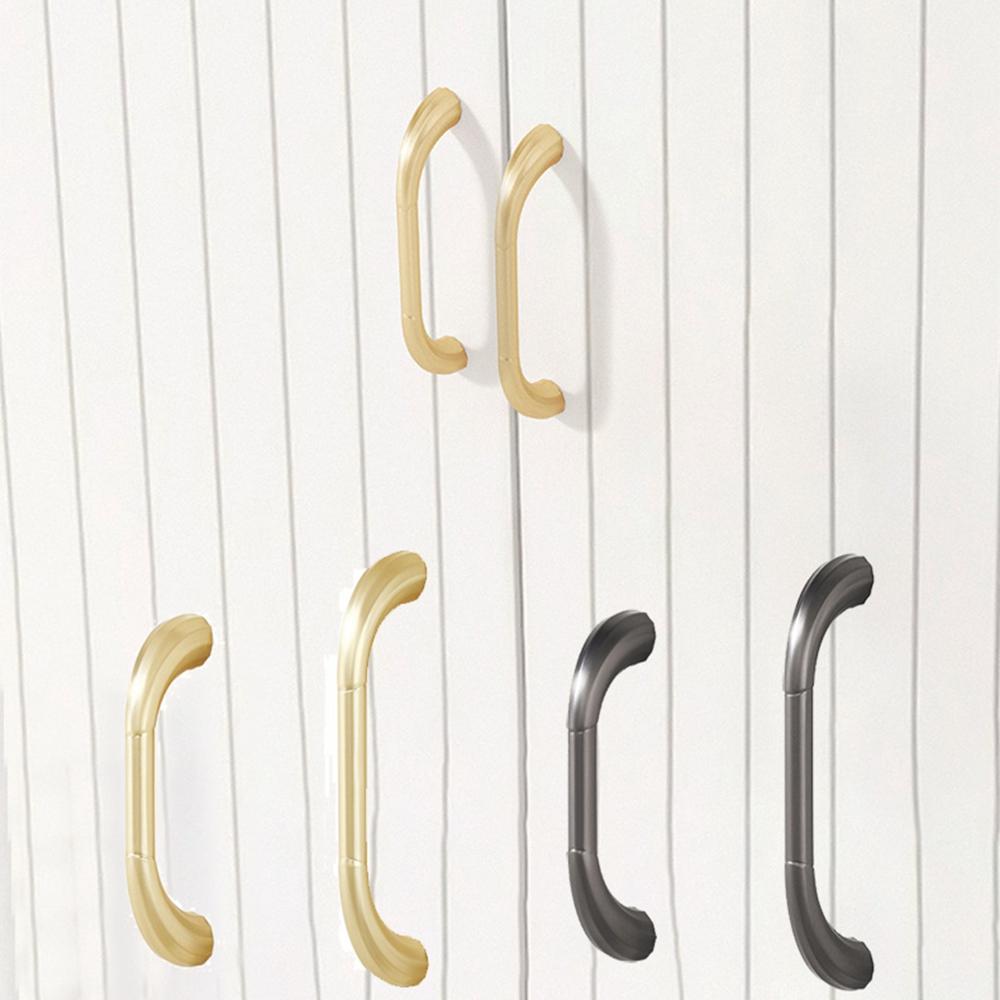 Fashion Zinc Alloy Bright Chrome Handles Furniture Hardware Furniture Handle Multifunctional Cabinet Knobs Cupboard