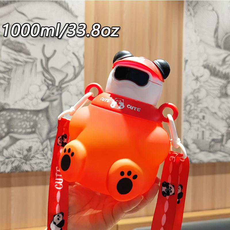 Children Cartoon Water Bottle With Leakproof Sealed Lid For Kids And School Use