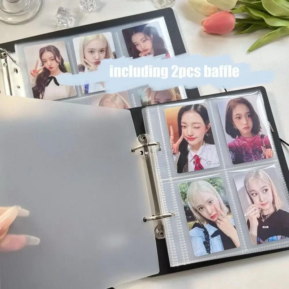 New PP Photocard Binder Card Storage Stationery Photo Collect A5 Hollow Album Card
