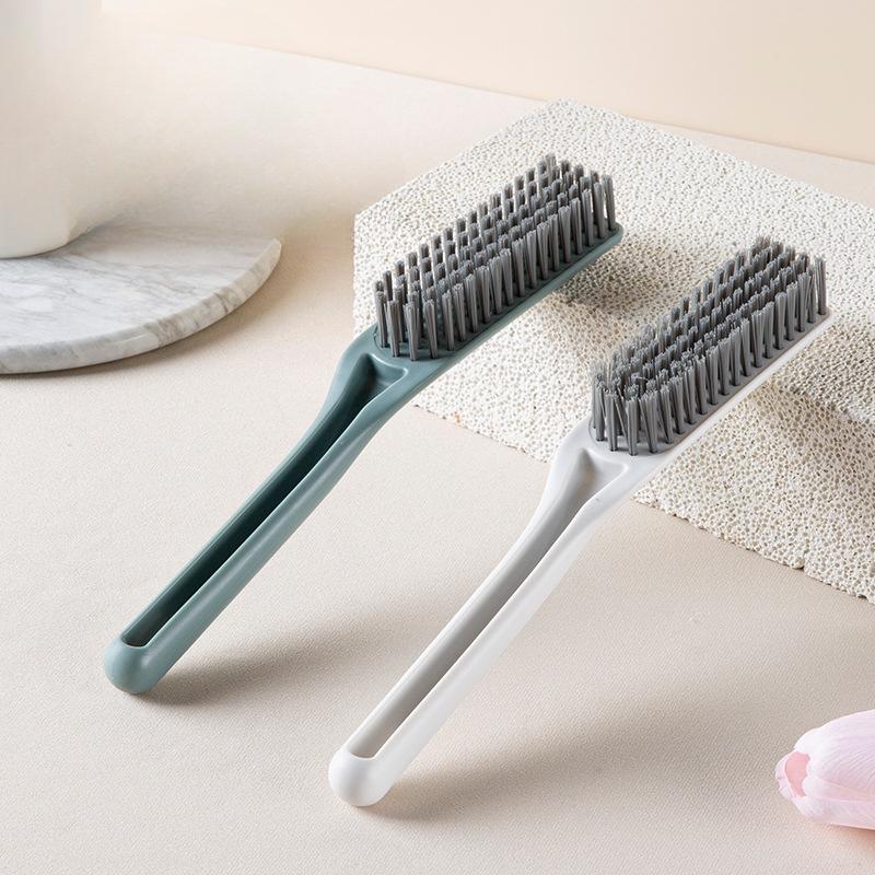 Handle High-top Shoe BrushStreamlined Long-handled Plastic Brush Small Soft-bristled Wall-mounted Plastic Cleaning Brush