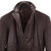COMME CA DU MODE MEN leather jacket 2 Brown Men's Used