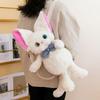 Stuffed Animals Devon Rex Cat Backpack Cute Animals Plush Bag Plush Cat School Bags  Boys Girls