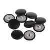 10Pcs Artificial Leather Covered Upholstery Buttons Sewing Crafts 25mm Round