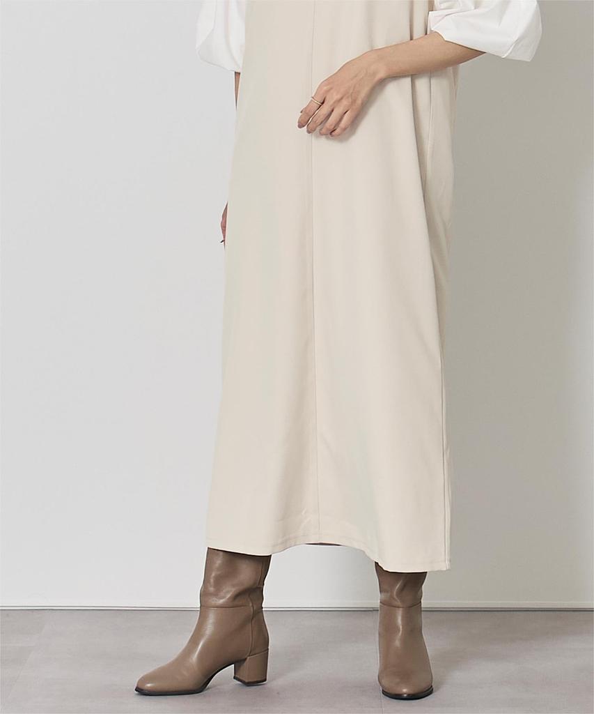 Yours Soft Twill Deep Dress Size Ivory V-Neck I-Line (BGXN2219), Women's, Small,