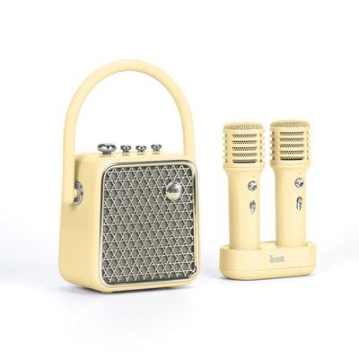 Divoom SongBird-SE Karaoke Bluetooth Højttaler med Dobbelt Mikrofon CN Stik (adapter inkluderet) (CN-version)