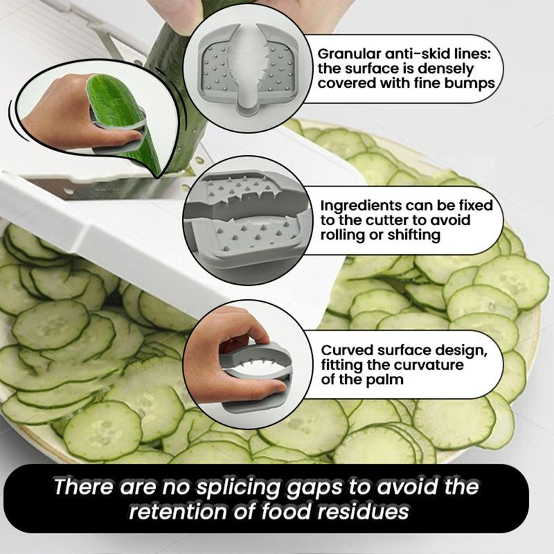 Safety Hand Guard Vegetable Cutter Clamp Non-slip Avoid Accidental Scratches Kitchen Accessory for Cutting Food Preparation