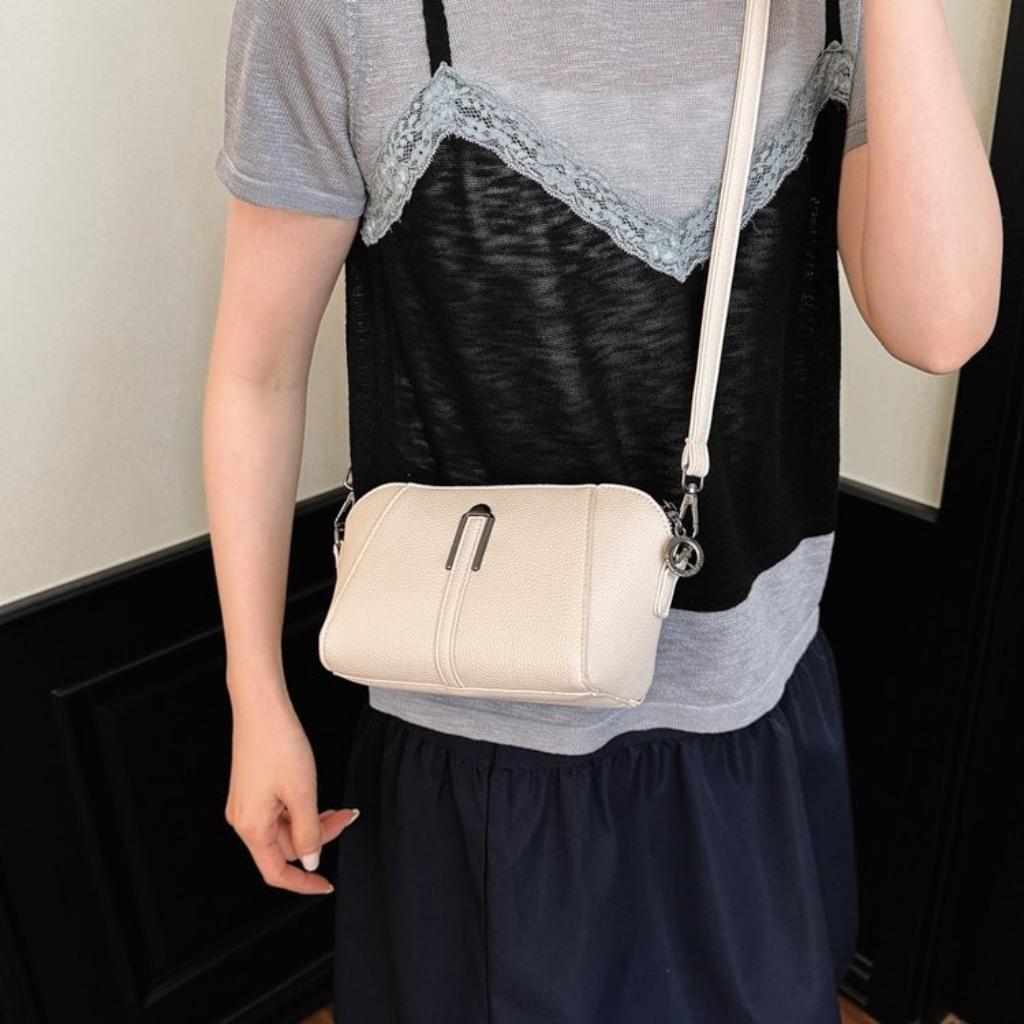 Xeie Thuk Crossbody Bag Women PU Minimalist Casual Daily