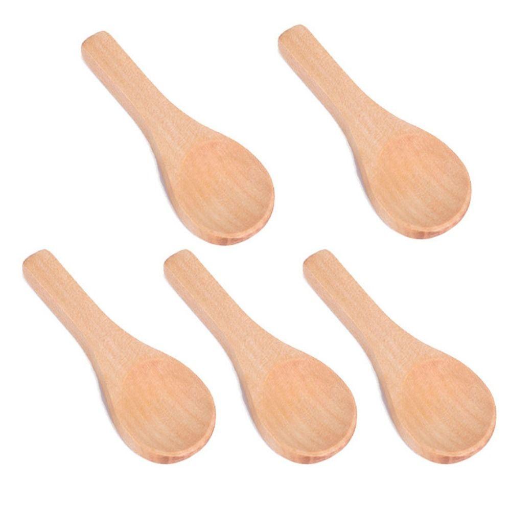 1/5Pcs Kitchen Accessories Condiment Spoon Practical Milk Powder Spoon  For Sugar Tea Coffee Dessert