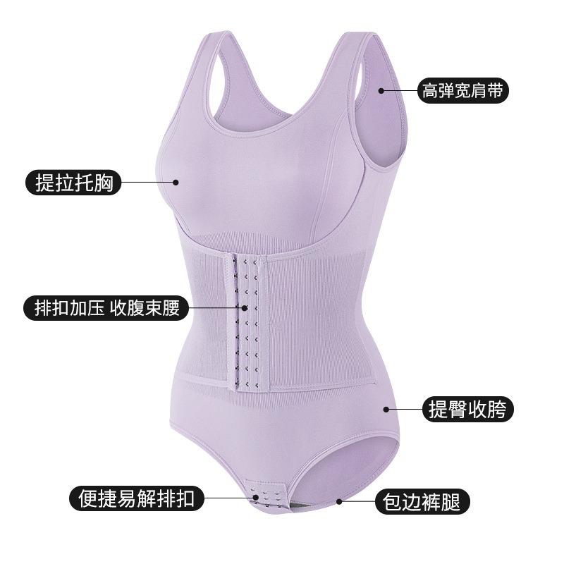 Women S Shapewear Bodysuit Tummy Control Butt Lifting Backless Plus Size Body Shaper