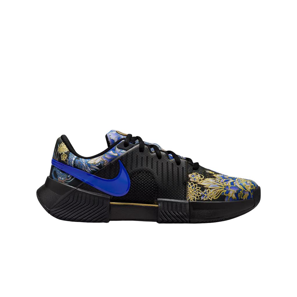 Naomi Osaka X Nike  Zoom GP Challenge 1 Jaime Paris Collection Women Sneakers Black Bright-Crimson Metallic-Gold FN4772-001