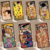 The Kiss Gustav Klimt Painting Case For Samsung Galaxy S24 Ultra S20 S21 FE Note 10 20 Ultra S8 S9 S10 S22 S23 Plus Cover