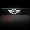 1Pcs Car Front Grille Badge Head Grill Emblem LED Light For MINI Cooper Fridge One F56 R56 R57 R58 R59 R60 JCW Countryman Clubman