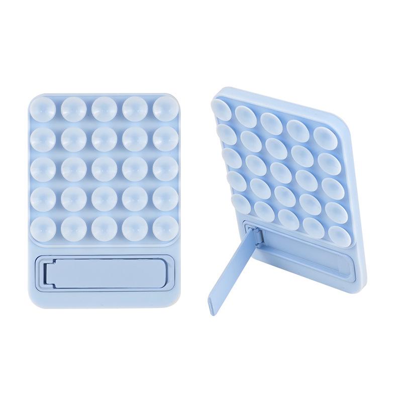 Silicone Anti-Slip Suction Cup Holder for Glass and Desktop