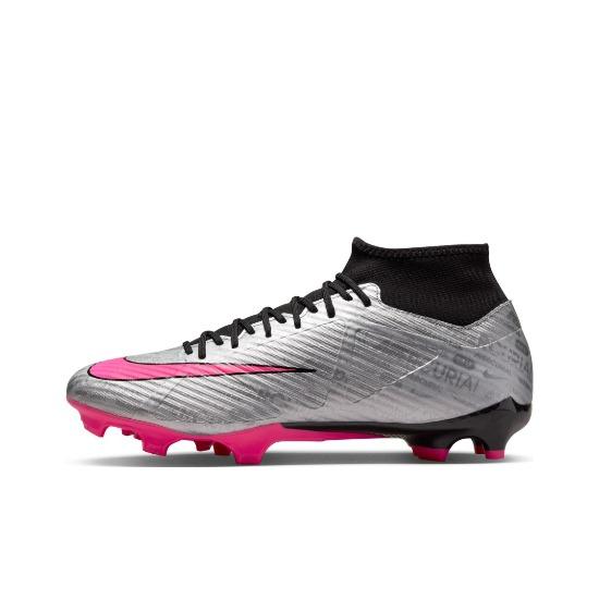 

Nike Zoom Mercurial Superfly 9 Academy MG Пакет к 25-летию FB8402-060 EU 40.5 металлик серебряный/чёрный