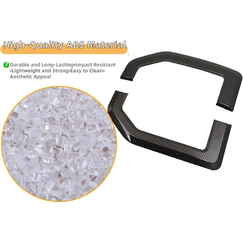 Fender Emblems Trim Compatible with Ford F250 F350 F450 2015 2016 2017 2018 2019 2020 Fender Vents Side Vent Cover Black Carbon Fiber Look Badges