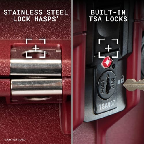 PELICAN PRODUCTS PELICAN 1535 Air Travel Case, Black, 015350-0080-110