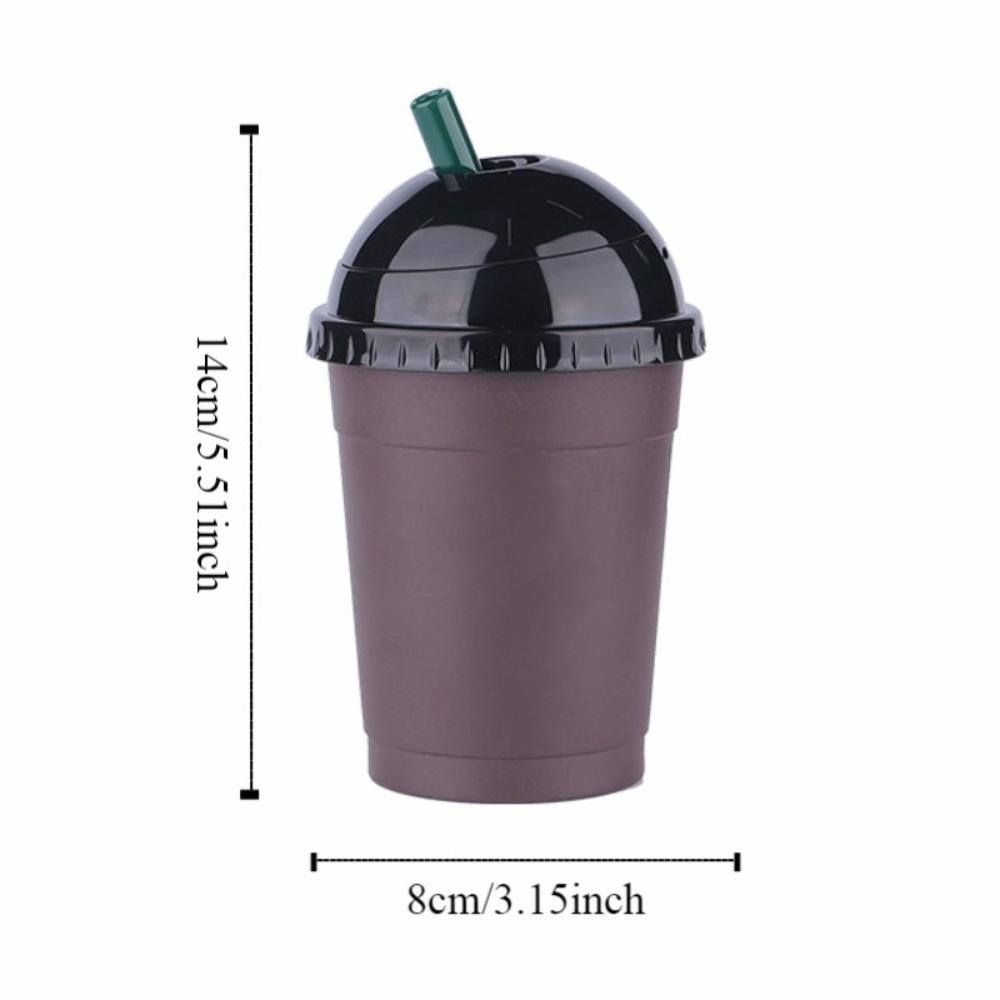 Separable Car Ashtray Garbage Storage Mini Trash Bin Portable Coffee Cup Ashtray  Household