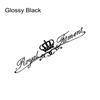 Universal Car Front Windshield PVC Sticker Crown Vinyl Decal - DIY Auto External Tuning Accessories for Stylish Vehicle Decor
