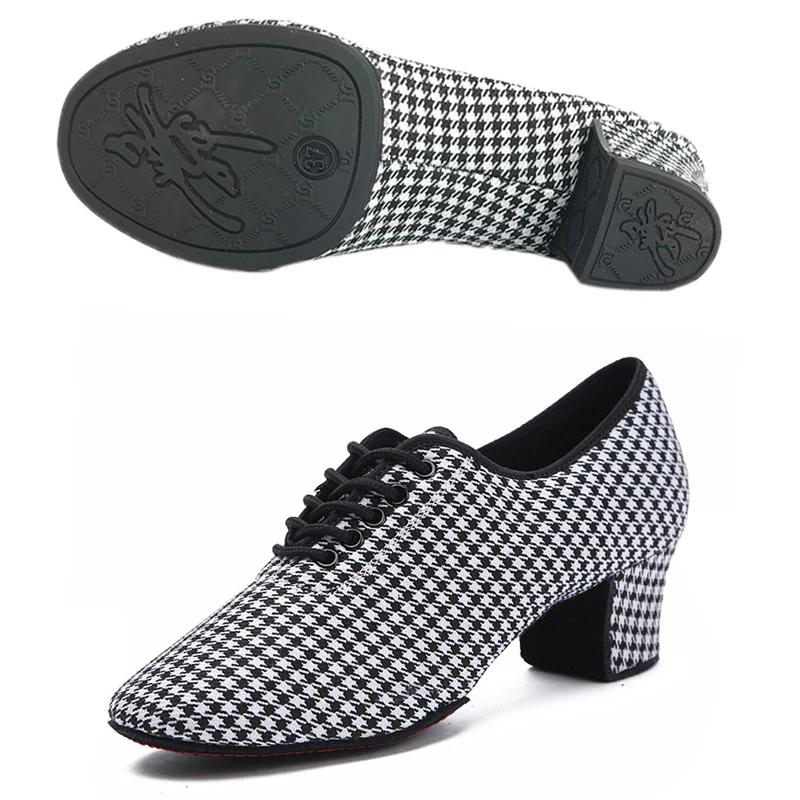 

Женские туфли для латиноамериканских танцев, джаза, бальных танцев, сальсы, женские туфли на высоком каблуке 5 см, тренировочные, современные, для танго, кроссовки для танцев, женские 36