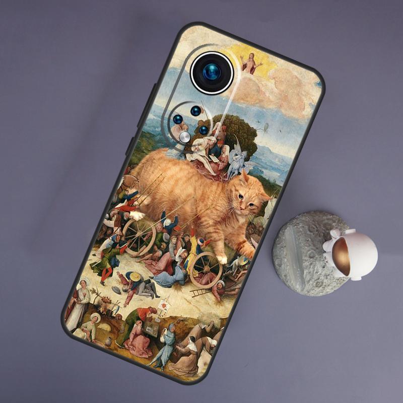 Чехол Hieronymus Bosch Art для Huawei Honor Magic 5 Lite 70 50 X8 X9 a P20 P30 P40 P50 P60 Pro P Smart Nova 9 5T Honor X8 4G