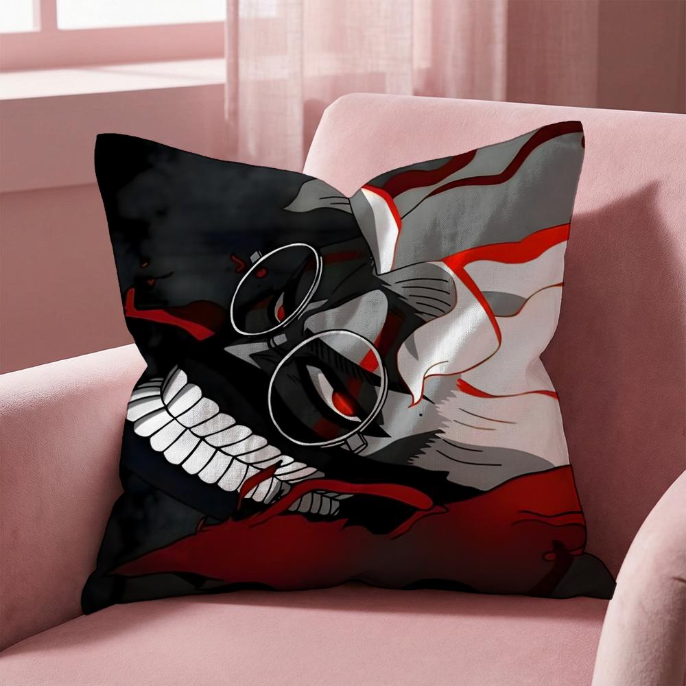 Anime D-Dandadan Cushion Cover Multi-Scene Pillow Cover for Home & Car - Reversible, Soft & Durable for Daily Use